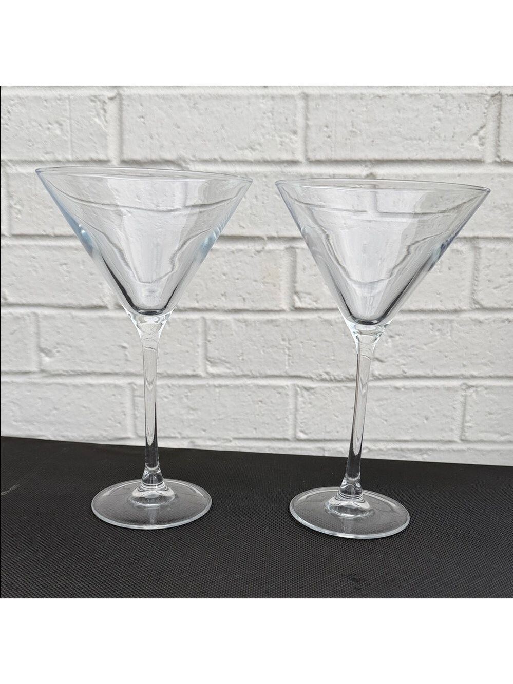Crystal Clear 8 oz Martini Glasses. These Will Elevate Your Drinking Experience